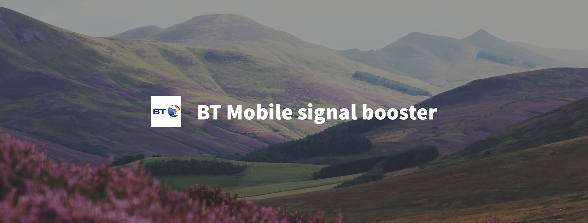 BT Mobile phone signal booster