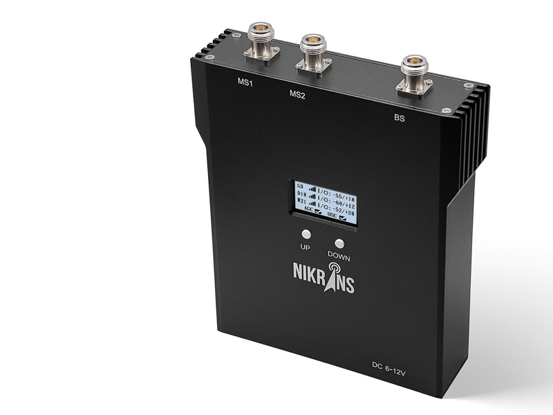 Amplificador de senal tribanda Nikrans BD 300GDW para mejorar llamadas 5G 4G 3G MyAmplifiers